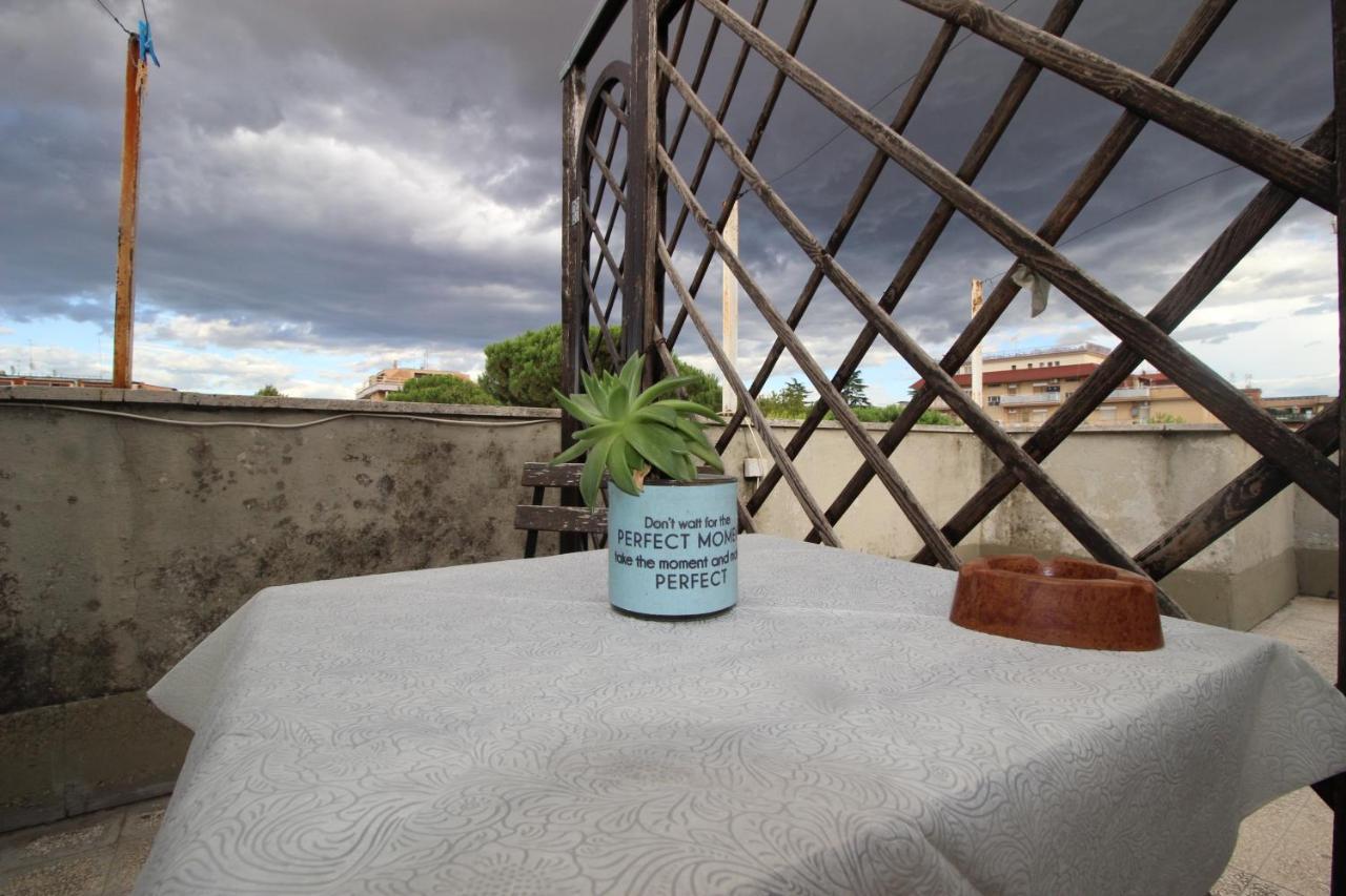 Sunny Rome Attico Con Jacuzzi, Terrazzo E Fibra Daire Dış mekan fotoğraf